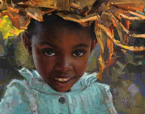 *SOLD*'AFRICAN PRINCESS' BY ALAIN PICARD