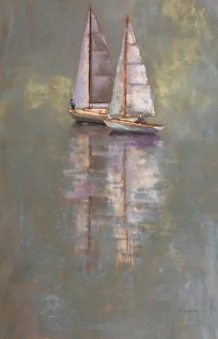 'TRANQUIL WATERS I' BY CECILIA MURRAY
