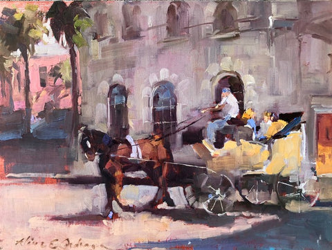 *SOLD* 'CHARLESTON CARRIAGE' BY ALINE ORDMAN