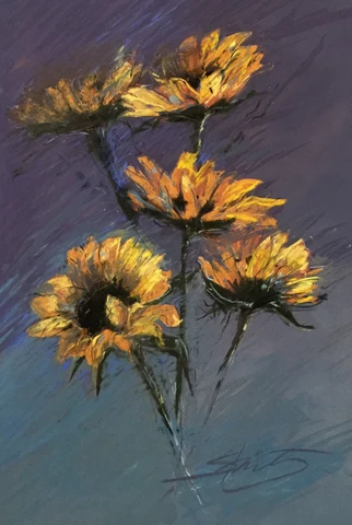 'SUNFLOWER RHAPSODY' BY ANNE STRUTZ