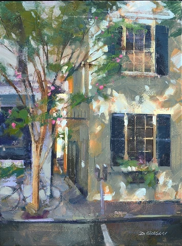 *SOLD*"SHADOW PATTERNS, CHARLESTON" BY DESMOND O'HAGAN